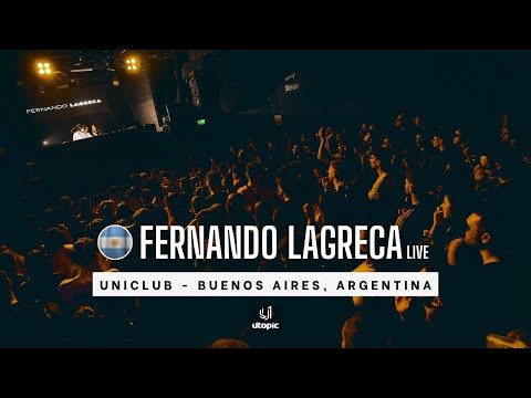 Fernando Lagreca LIVE at Utopic - Argentina @ Uniclub, Buenos Aires 15.09.23