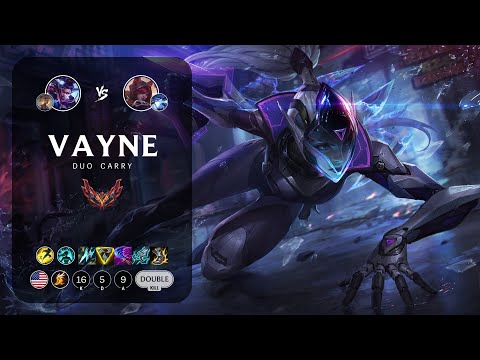 Vayne ADC vs Xayah - NA Grandmaster Patch 13.14