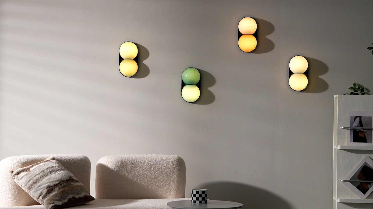 Matteo Twin Wall Sconce secondary video