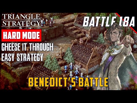 [Hard Mode - No KO & No Traps] Chapter 18 - Benedict's Battle + 3 Regiments | Triangle Strategy