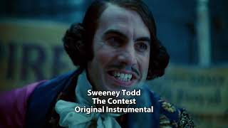 Sweeney Todd The Contest Original Instrumental