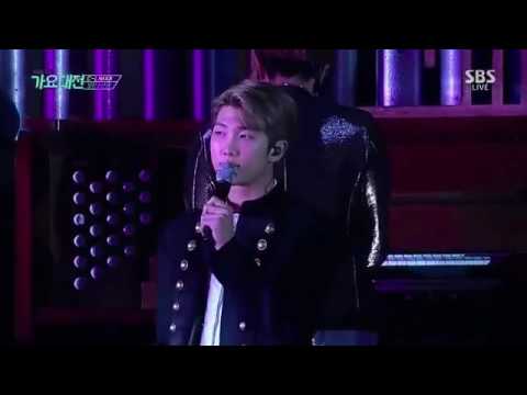 BTS 'Blood, Sweat & Tears' and 'Fire at 2016 SBS Gayo Daejun