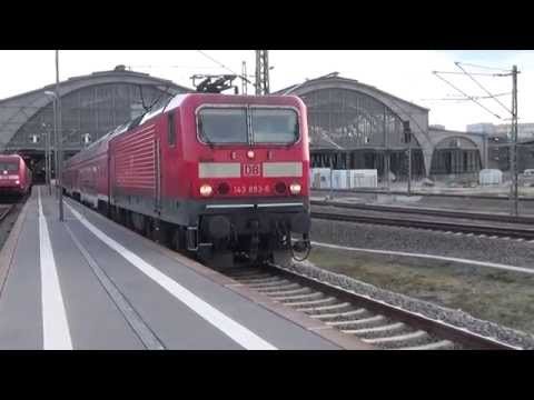 BR 143 893-6 (DB Regio) RB nach Luth. Wittenberg über Dessau - Leipzig Hbf.