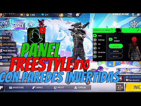 How to download the new Freestyle v10 panel with inverted walls for main accounts