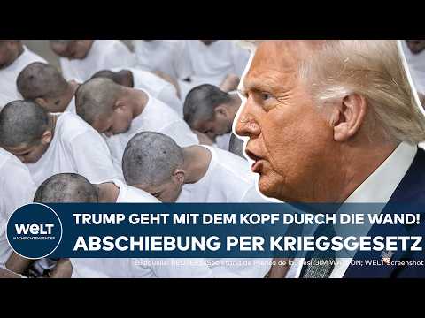 DONALD TRUMP. Knallharte Abschiebungen von hunderten Venezolanern — trotz richterlichem Stopp!