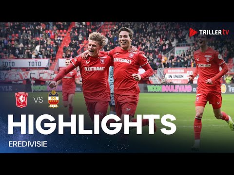 Twente all SIX goals against Willem II Tilburg