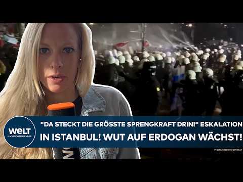 TÜRKEI: "Da steckt die größte Sprengkraft drin!" Eskalation in Istanbul! Die Wut auf Erdogan wächst