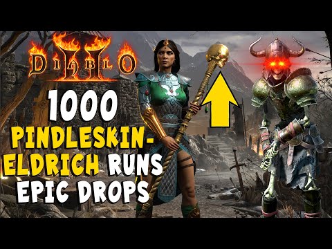 1000 Pindleskin / Eldrich Runs Epic Loot Drops 300% MF