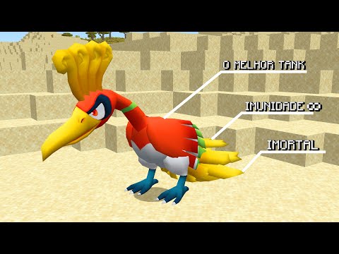 ESSE É O MELHOR LENDÁRIO DO MINECRAFT PIXELMON