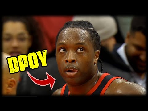 OG Anunoby is out here Stealing Peoples Lunch Money - Raptors vs Rockets