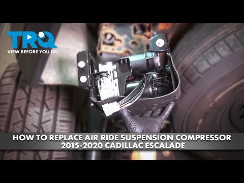 How to Replace Air Ride Suspension Compressor 2015-2020 Cadillac Escalade