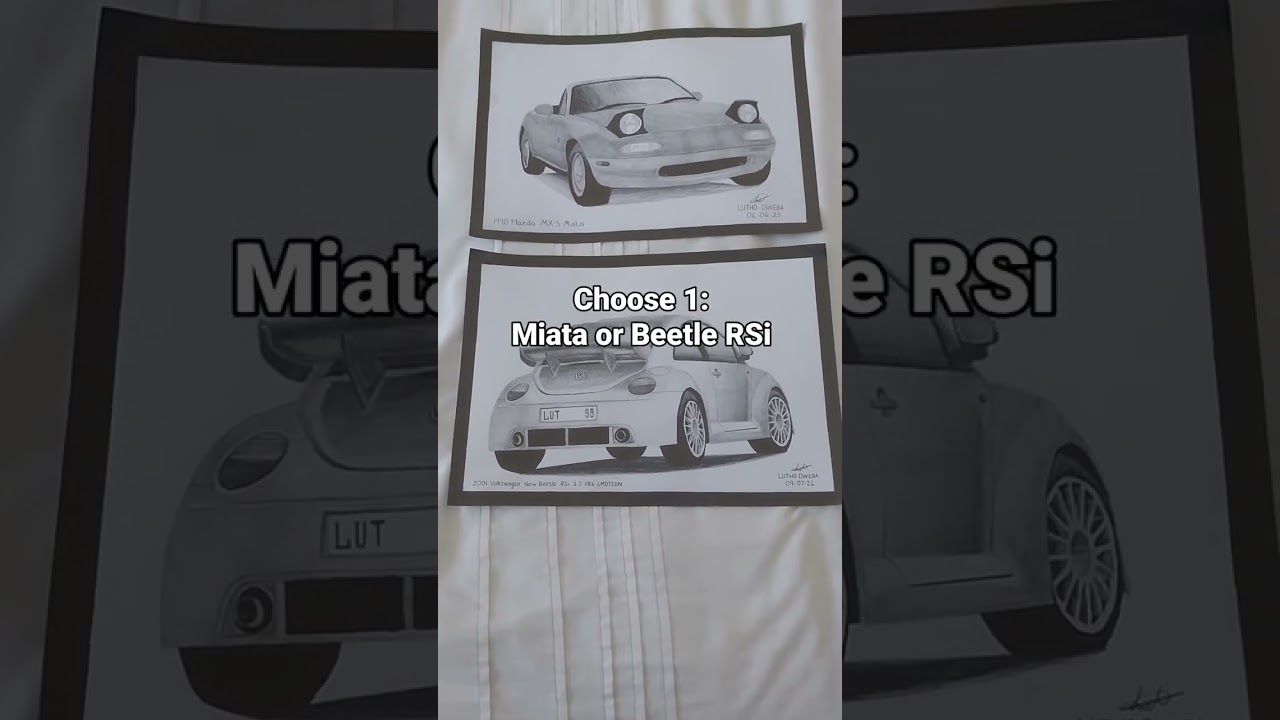 Choose 1 Miata or Beetle RSi . . #volkswagen #golfgti #golfr #beetle #volkswagenbeetle #vwbeetle