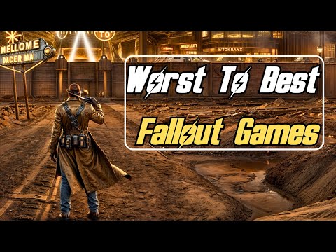 🔥 Top 10 Epic Ranking of Fallout Games: From Chaos to the Top! 🎮 Discover the Best and Worst!