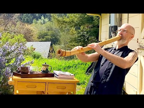 Cornelius Boots Tiny Desk Contest 2022 "Black Earth" Bass Shakuhachi by "The Wood Prophet" #TinyDesk