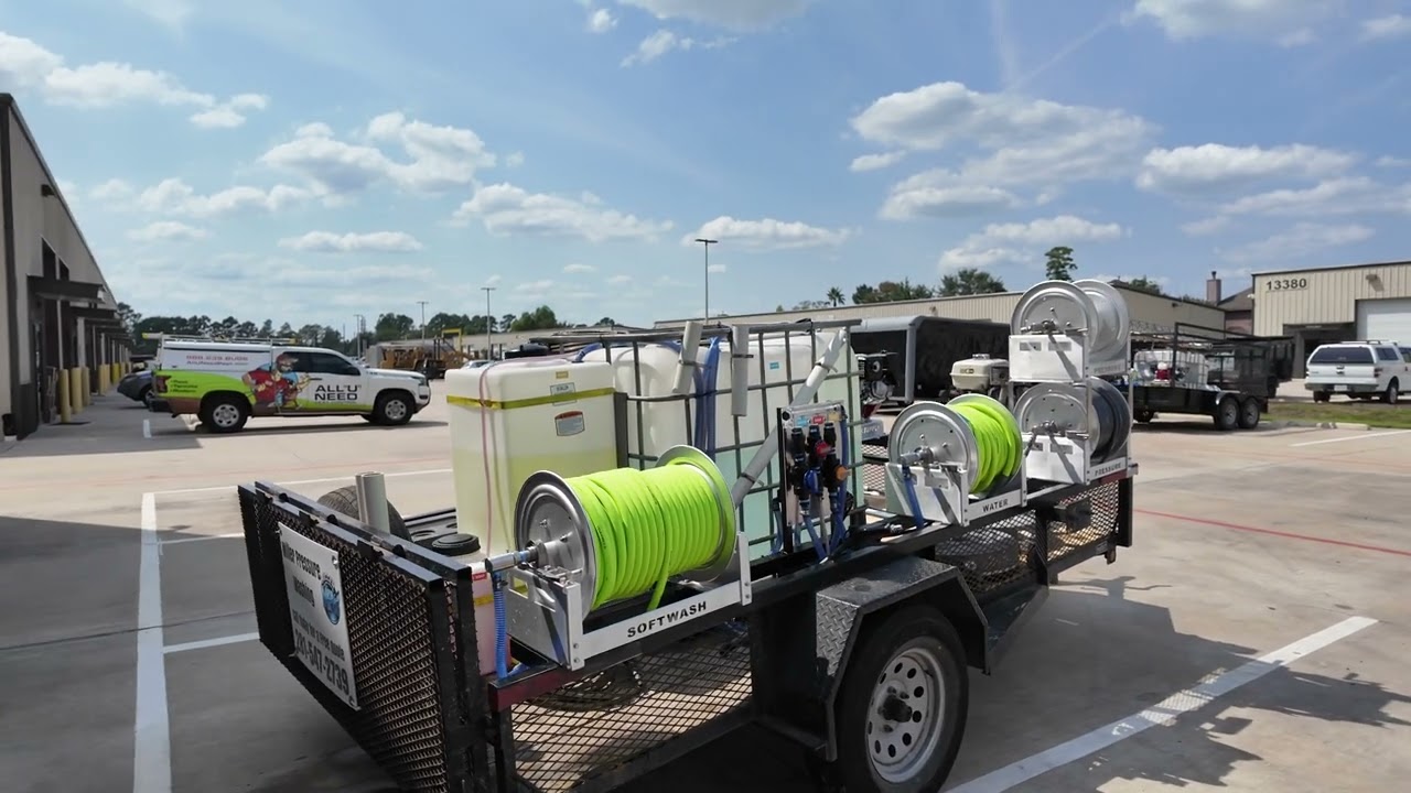 Pressure and Soft Washing Trailer Upgrade