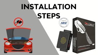 CARCAT - Duo Installation - Step by step - Stop rats in car