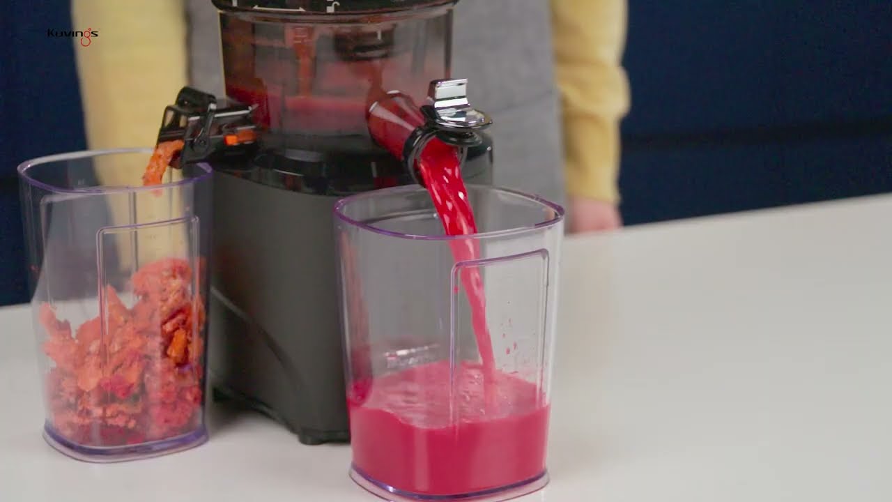 RECIPE "Nước ép hỗn hợp táo - cà rốt - dền" cùng máy ép chậm Kuvings KHS-2520CB (AUTO10)