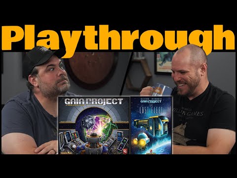 Gaia Project + The Lost Fleet Exp Play Through | The Brothers Murph