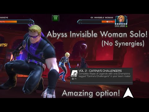 HAWKEYE MELTS ABYSS INVISIBLE WOMAN: Carina's Challengers Prep!