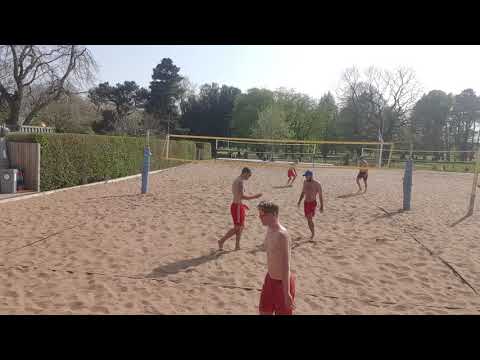 Tuesday training in cardiff beach volleyball centre(5)
