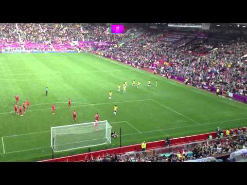 Brazil 3-1 Belarus Neymar Amazing Freekick