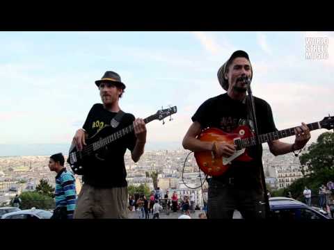 Paris Street Music : Javier Manik @ Montmartre sunset concert (HD)