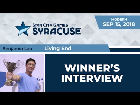 SCGNY: Winner's Interview - Benjamin Lao | Modern
