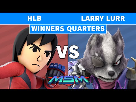 MSM 221 - HLB (Mii Brawler) Vs T1 | Larry Lurr (Palutena, Wolf) Winners Quarters - Smash Ultimate
