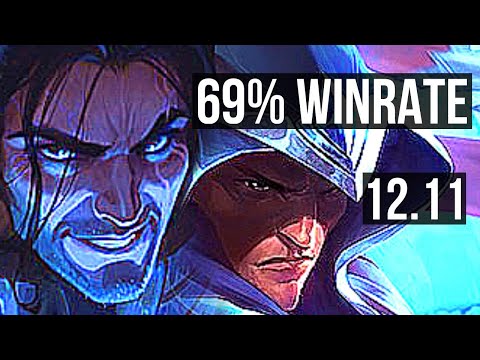 SYLAS vs TALON (MID) | 69% winrate, 7 solo kills, 12/3/6 | KR Grandmaster | 12.11