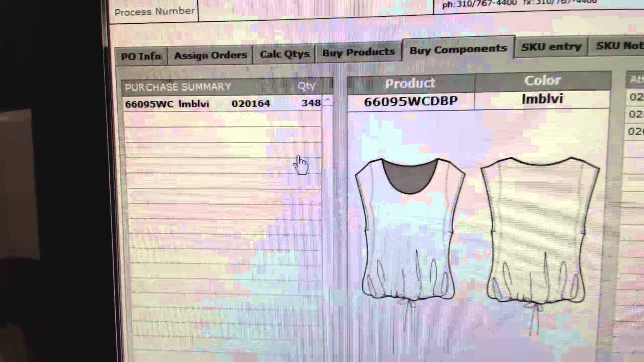 Adding Remarks to Apparel Magic