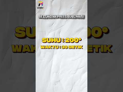 PERBEDAAN SETTINGAN PRESS PADA DTF DAN SUBLIMASI #shorts #fyp