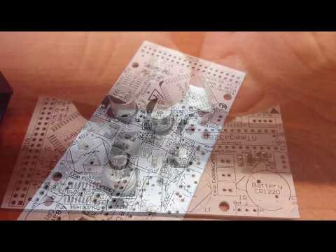 Assembling, soldering PCB NIXIE Clock Board MCU NCM109 GRA & AFCH