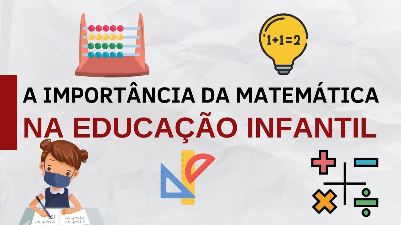 A importância da MATEMÁTICA na Educação Infantil!