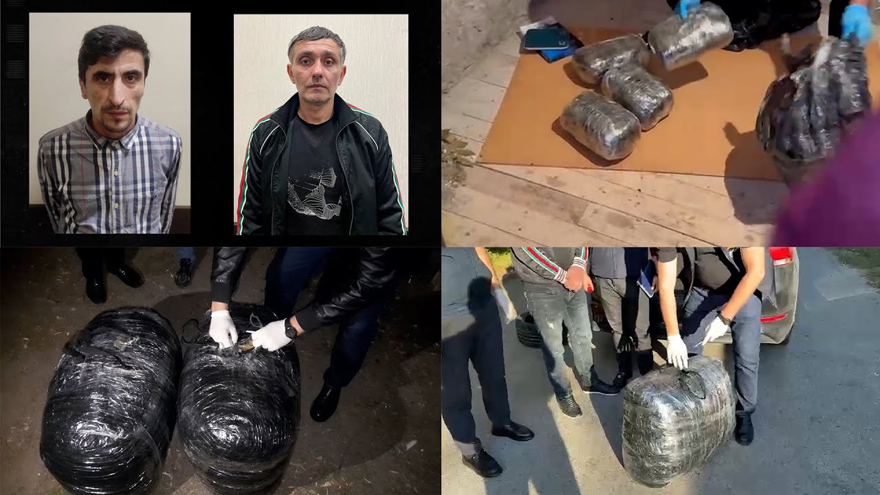 Bakıda 66 kq narkotik dövriyyədən çıxarılıb VİDEO