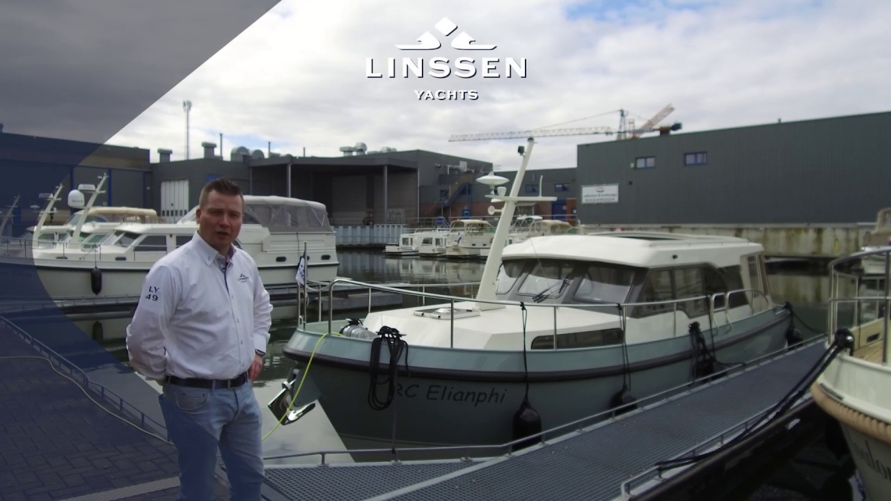 The new Linssen 30 SL Sedan