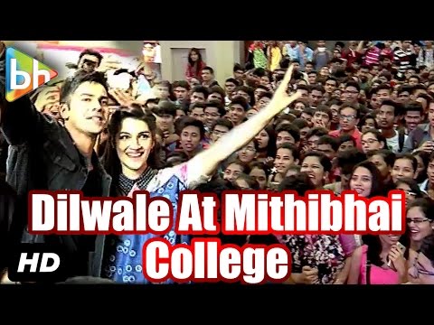  Varun Dhawan | Kriti Sanon Promotes Dilwale at Mithibai College