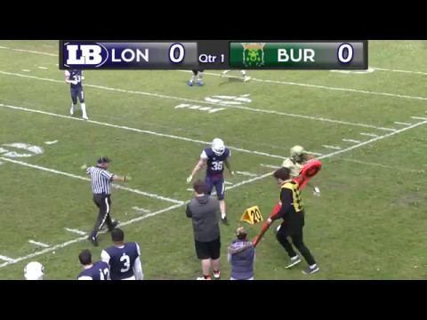 Bury Saints v London Blitz - 7th May 2017 - BAFANL Premiership South
