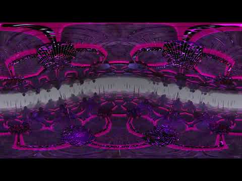 VR 360°  Fractal Trip - ''Candy Room Supreme'' - Mandelbulb 3D