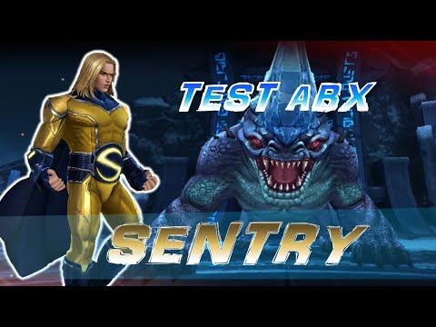 MARVEL FUTURE FIGHT SENTRY T-3 TEST ABX SIN CTP