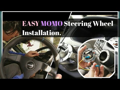 Momo Steering Wheel Installation/Conversion. #MomoSteeringWheel #PanoMagpalitMomoSteeringWheel