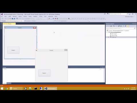 VB.NET 2013 GUI - Forms