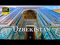 Uzbekistan in 8K ULTRA HD 60 FPS Drone Video | Uzbekistan 2024