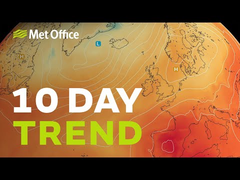 10 day trend – Any rain? And will the heat return?