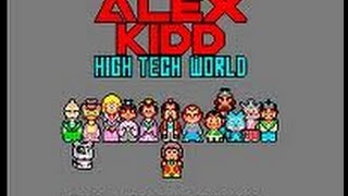 Master System - Alex Kidd in High-Tech World (1987)