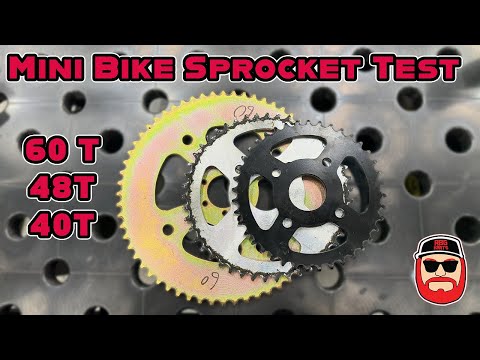 Street Mini Bike Sprocket Testing ~ EP6