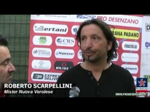 18/3/12 - 10°rit - Nuova Verolese - Pro Desenzano 1-1 - Interviste Nuova Verolese (Scarpellini)