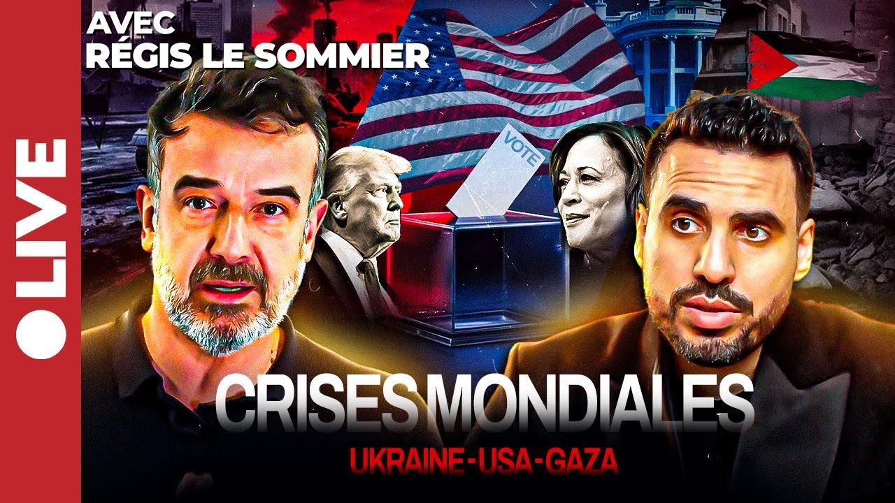 Ukraine, USA et Gaza vus par un grand reporter de guerre | Idriss Aberkane reçoit Régis Le Sommier