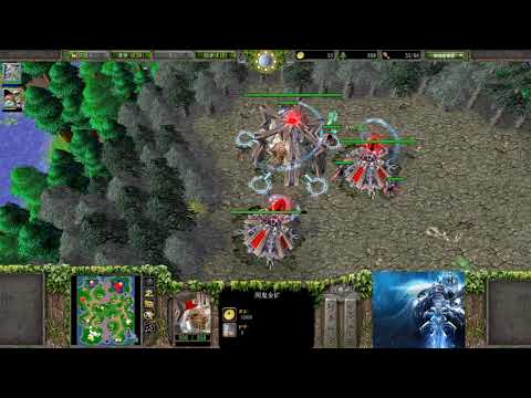 【目不暇接连环套】魔兽争霸大帝解说 Moon vs tbc.bm CH