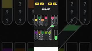 2022! Water Sort Level 227 Walkthrough Solution Android/iOS