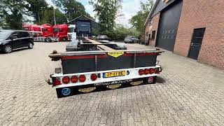 Broshuis 3UCC-39/45 MFCC 2x20 40 45FT Liftas LED APK/TUV 03-2027 container chassis semi-trailer | Image 4 - Autoline